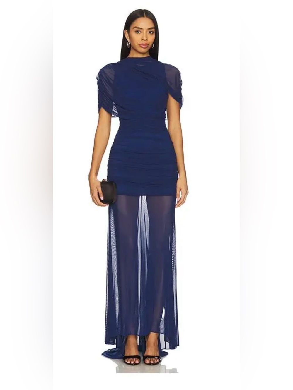 AMANDA UPRICHARD EVIANNA GOWN in Navy Blue!